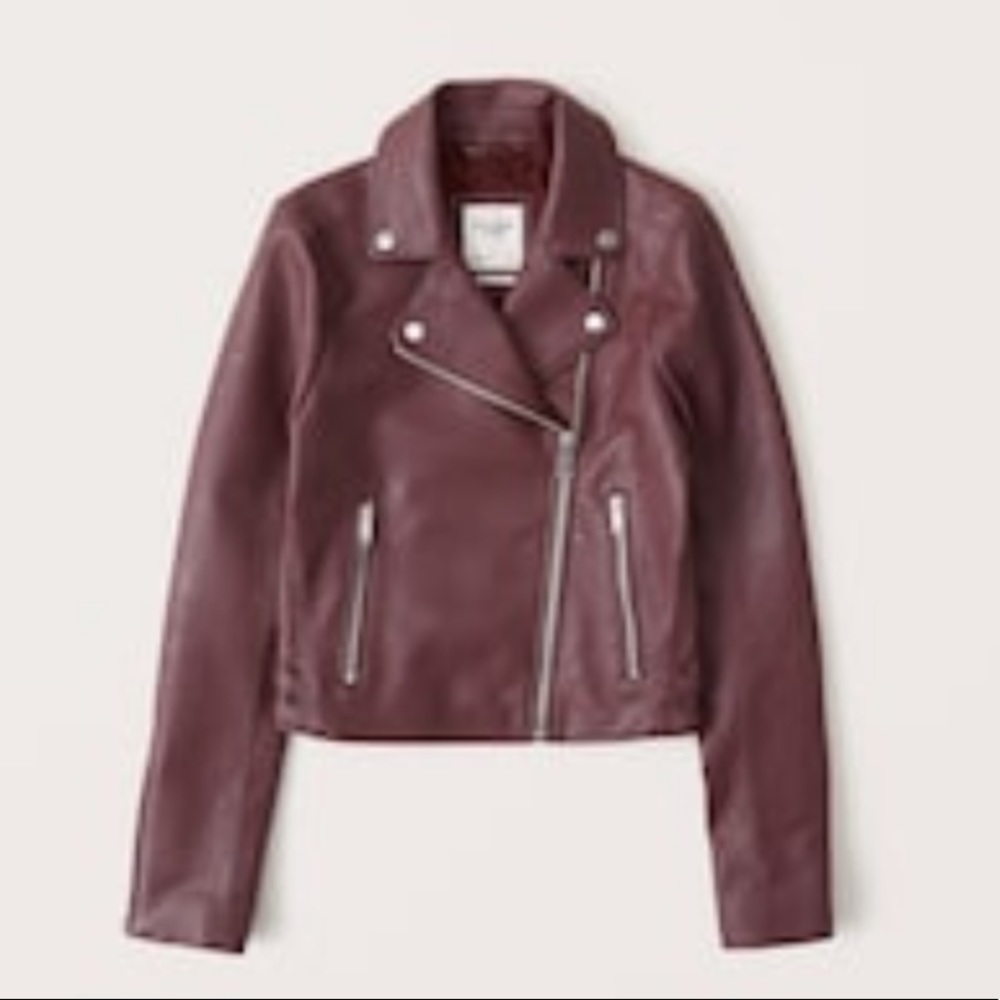 Vegan leather jacket